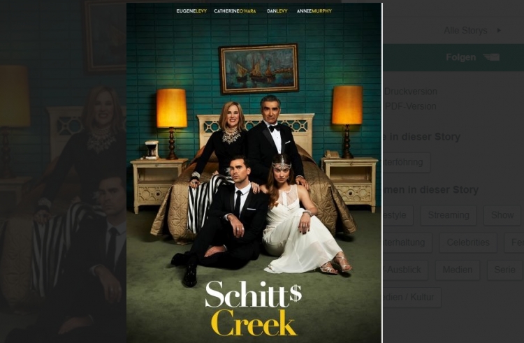 Familien-Comedy "Schitt's Creek"